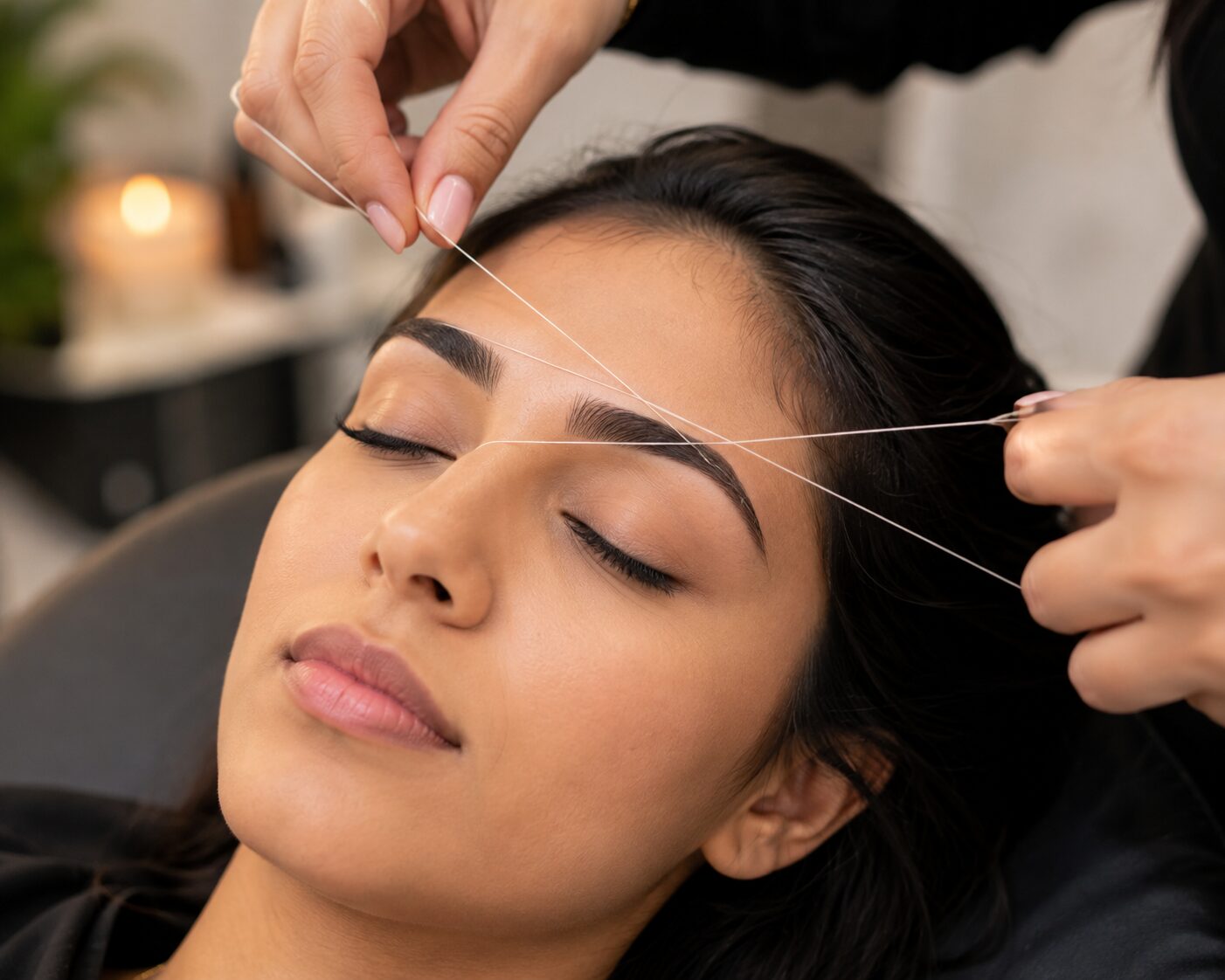 hair in shape,Eyebrow threading in Venice Blvd at Hair in Shape