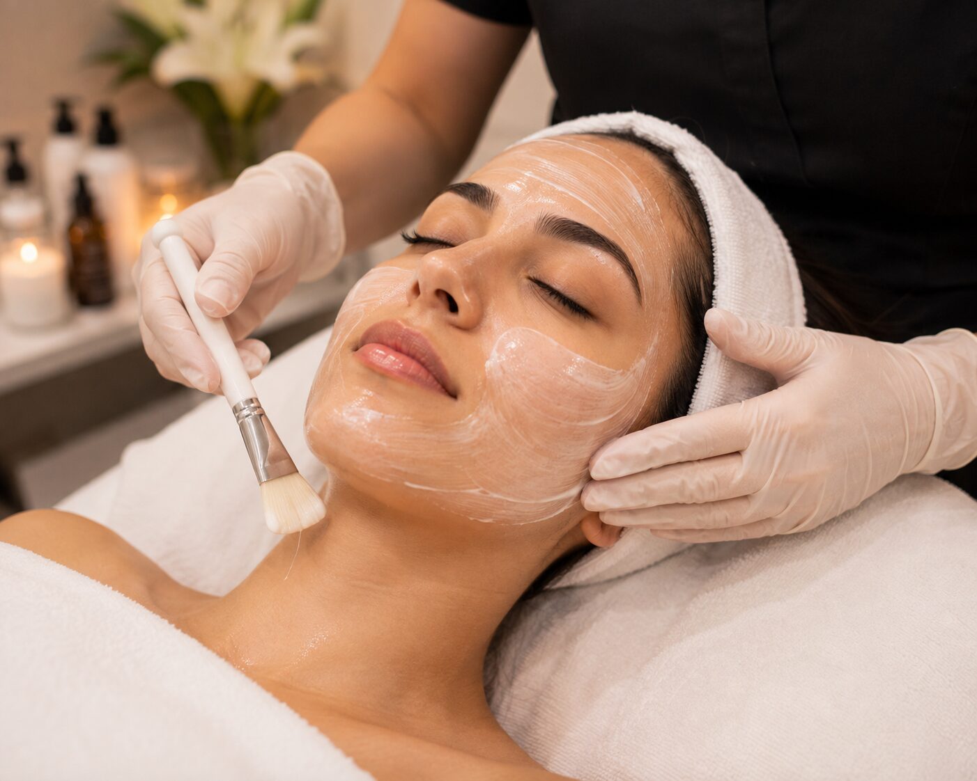 hair in shape,Customized facial treatment at Hair in Shape